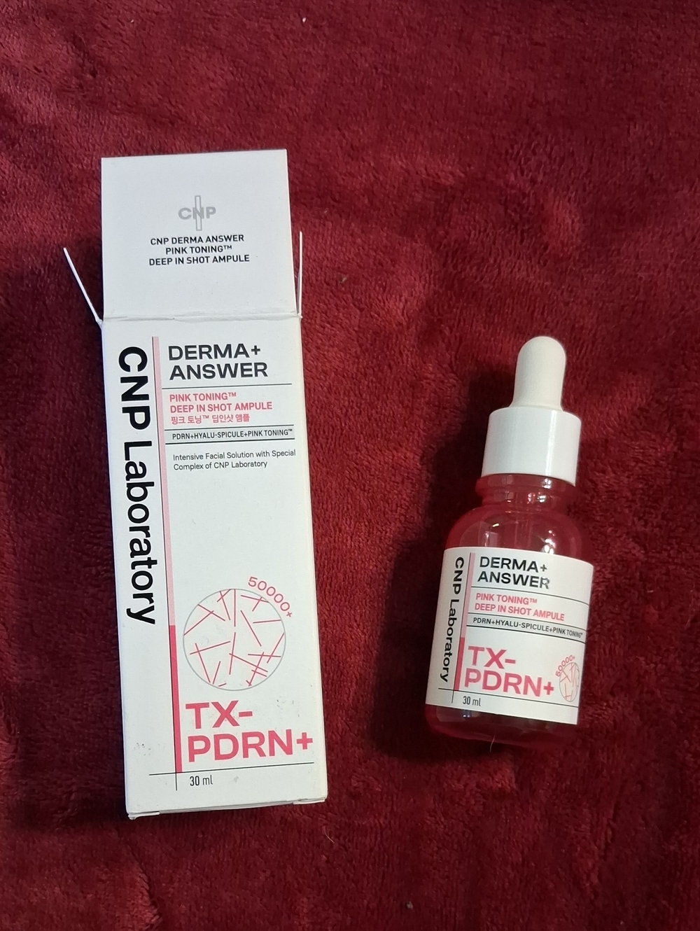 CNP Laboratory Derma+ Answer Pink Toning TX-PDRN+ Serum - Pink